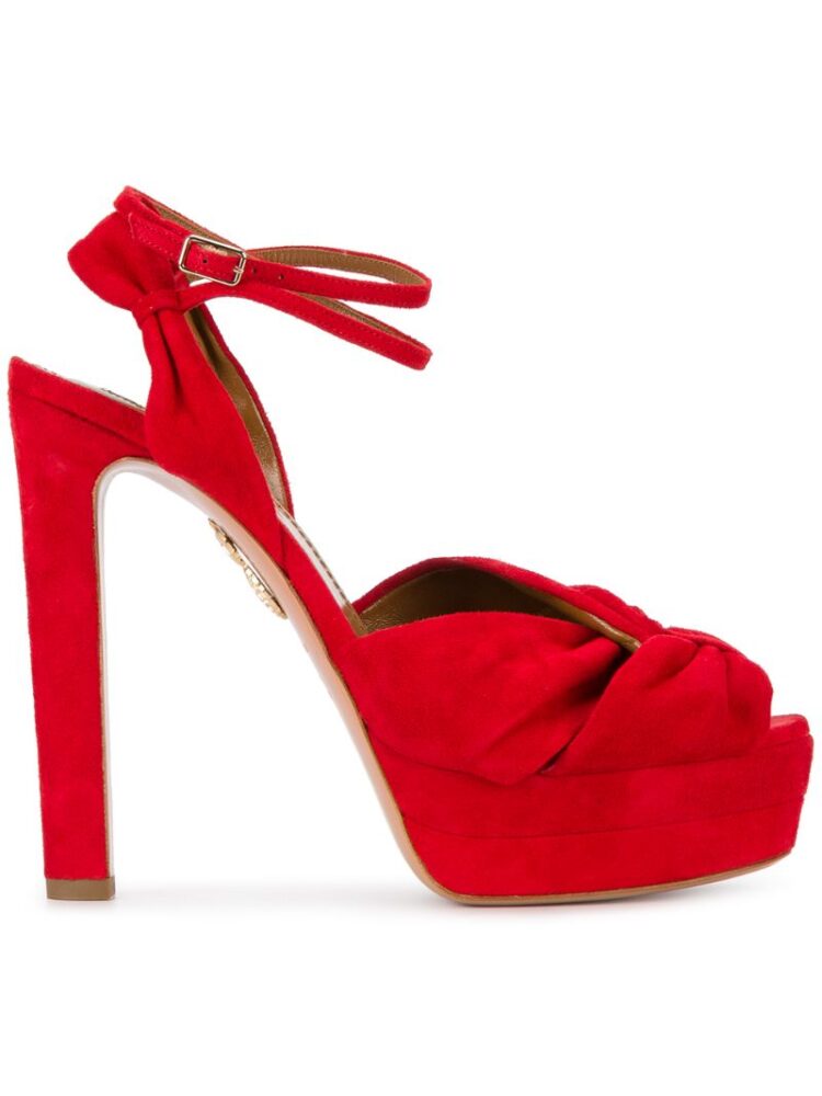 Aquazzura 'Moviestar 130' Sandal sneakers (rood)