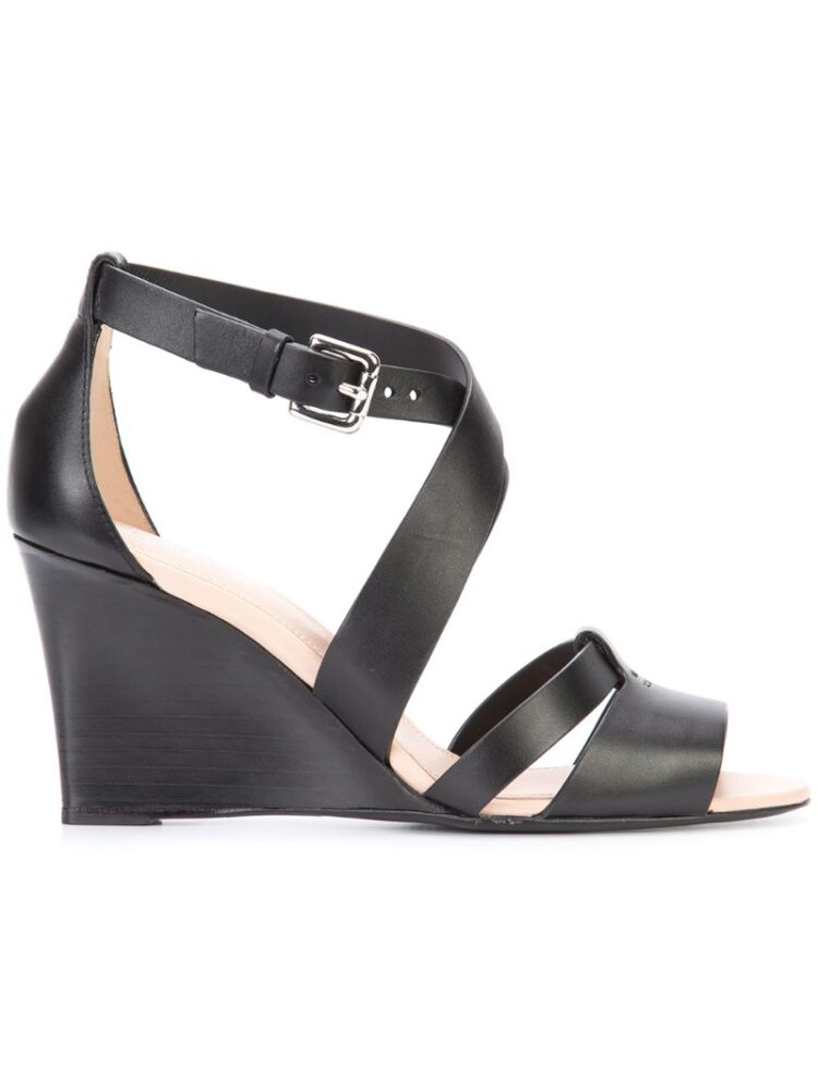 Tod's Klassische Wedge-Sandal sneakers (zwart)