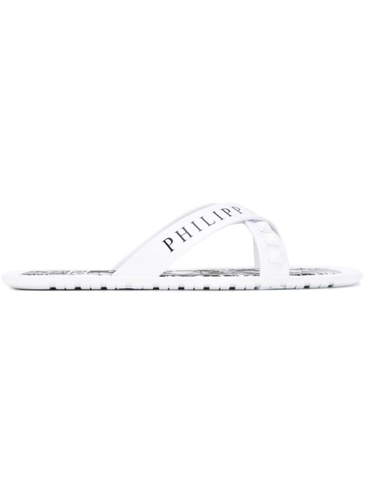 Philipp Plein Flip-Flops mit Niet sneakers (overige kleuren)