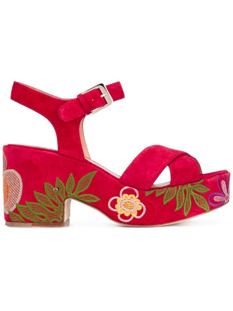 Laurence Dacade 'Nadine' Sandal sneakers (rood)