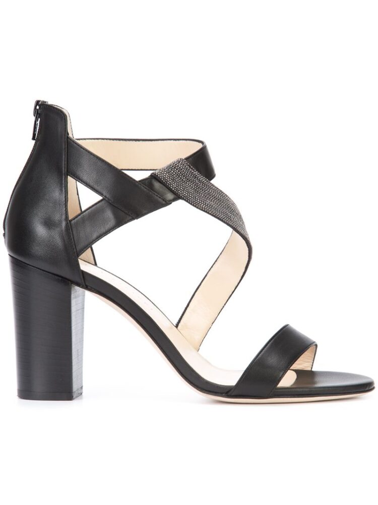 Fabiana Filippi 'Ambra' Sandal sneakers (zwart)