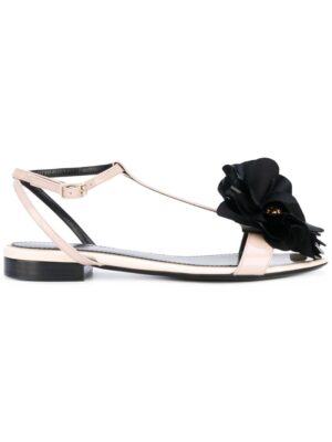 Lanvin Flache Sandalen mit Blüt sneakers (overige kleuren)