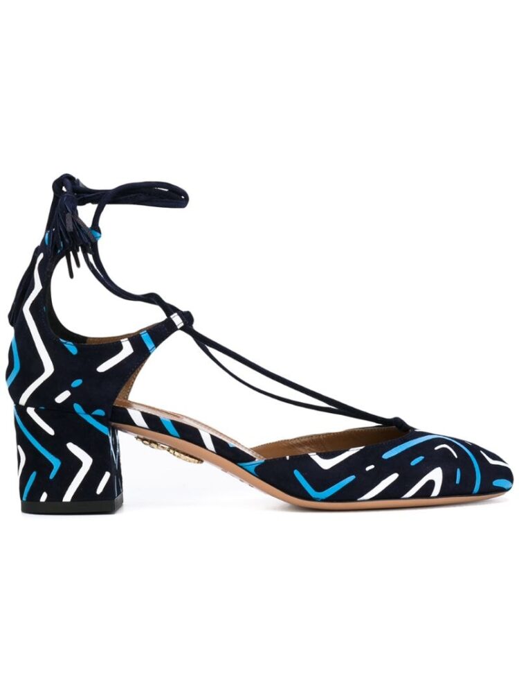 Aquazzura Sandalen mit Muster-Print sneakers (overige kleuren)