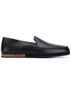 Ermenegildo Zegna Slipper mit Stickerei sneakers (zwart)