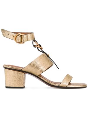 Chloé 'Kingsley' Sandal sneakers (geel)