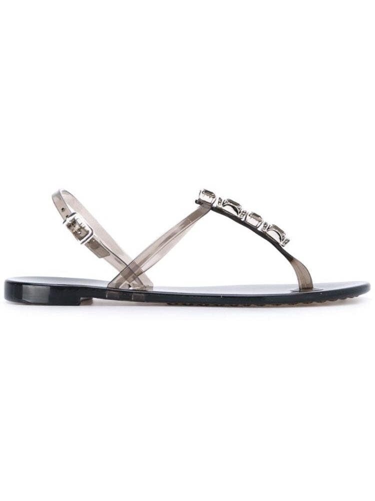 Casadei Sandalen mit Metallic-Effekt sneakers (grijs)