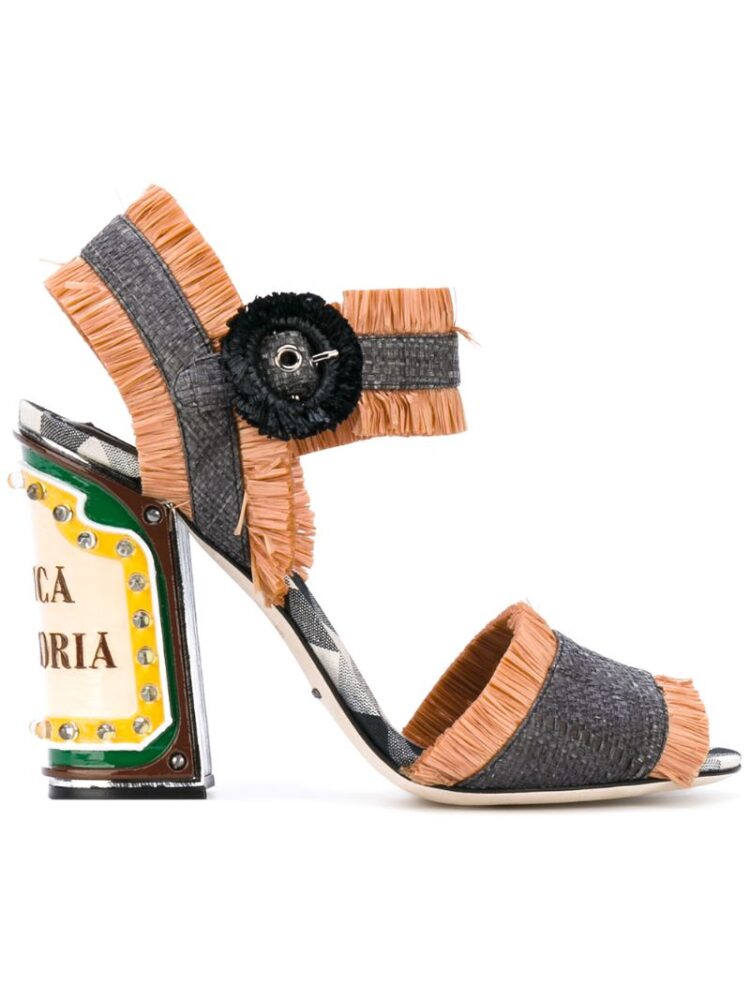 Dolce & Gabbana 'Keira' Sandalen mit LED-Lämpch sneakers (grijs)