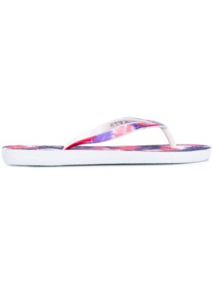 Ea7 Emporio Armani Flip-Flops mit Palmen-Print sneakers (paars)