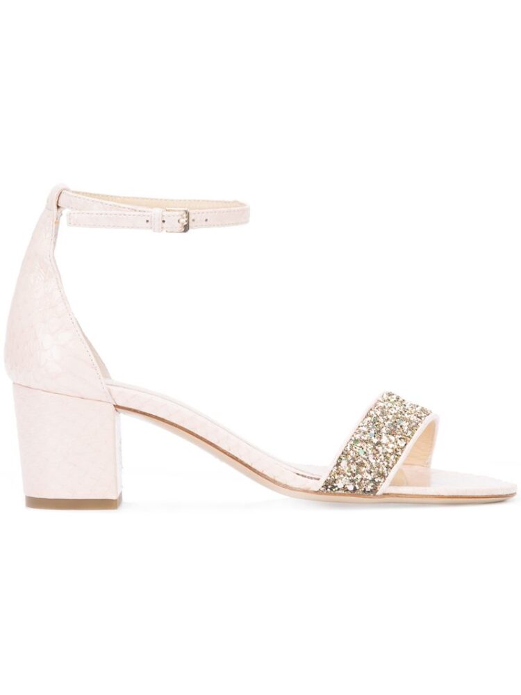 Monique Lhuillier Sandalen mit Glitz sneakers (paars)