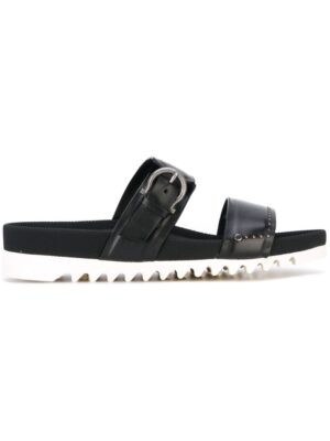 lvatore Ferragamo Sandalen mit geriffelter Sohl sneakers (zwart)