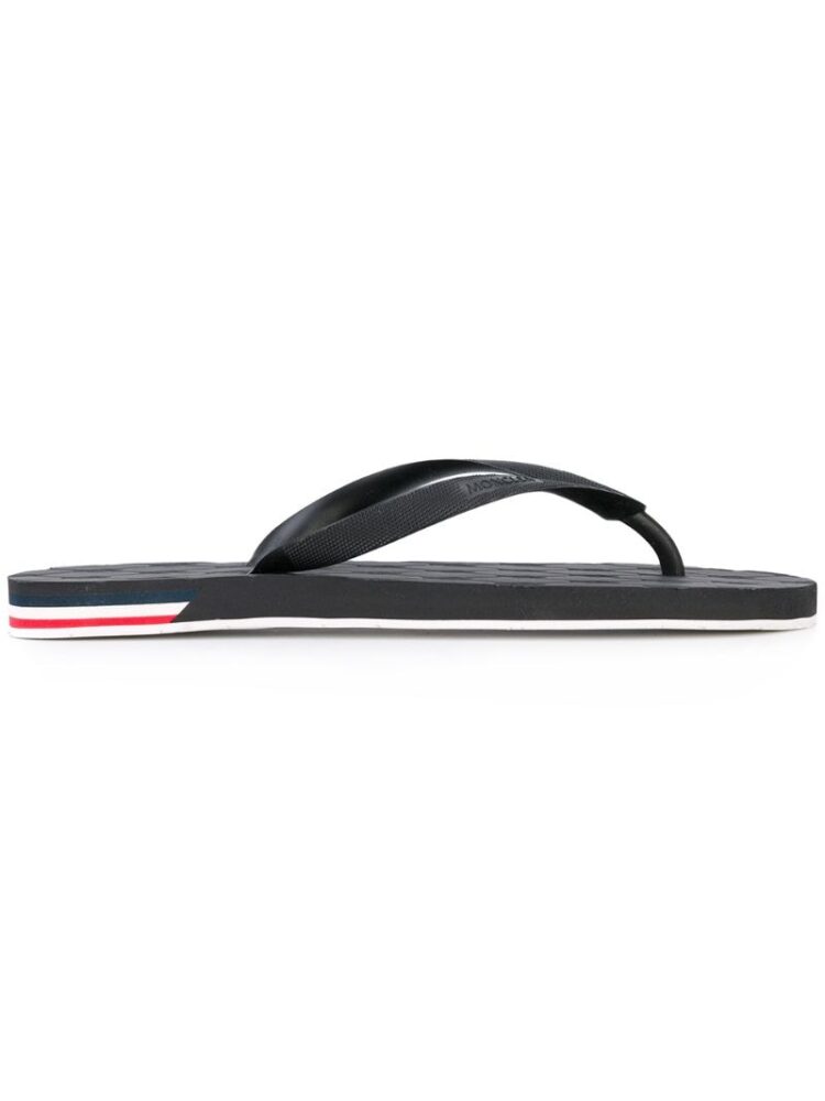 Moncler 'Kilian' Flip-Flop sneakers (zwart)