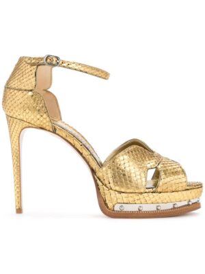 Alexander McQueen 'Hobnail' Sandalen mit Plateausohl sneakers (overige kleuren)