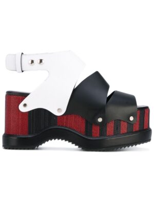 Proenza Schouler Sandalen in Colour-Block-Opti sneakers (zwart)