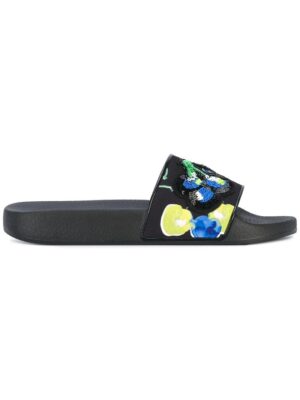 MSGM Sandalen mit Kirsch-Motiv sneakers (zwart)