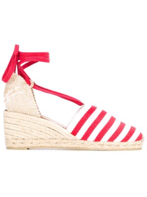 Castañer Espadrilles mit Keilabsatz sneakers (rood)