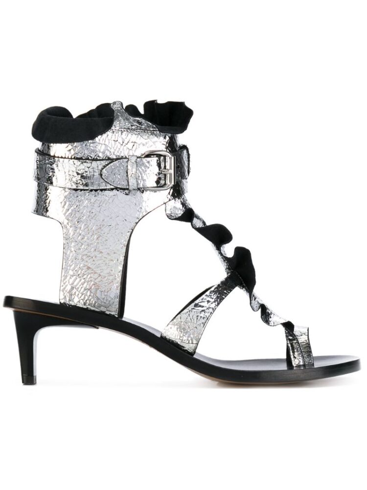 Isabel Marant 'Ansel' Sandalen mit Metallic-Effekt sneakers (overige kleuren)