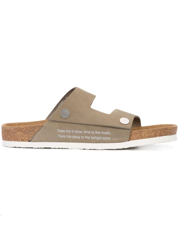 Undercover double strap sandal sneakers (grijs)