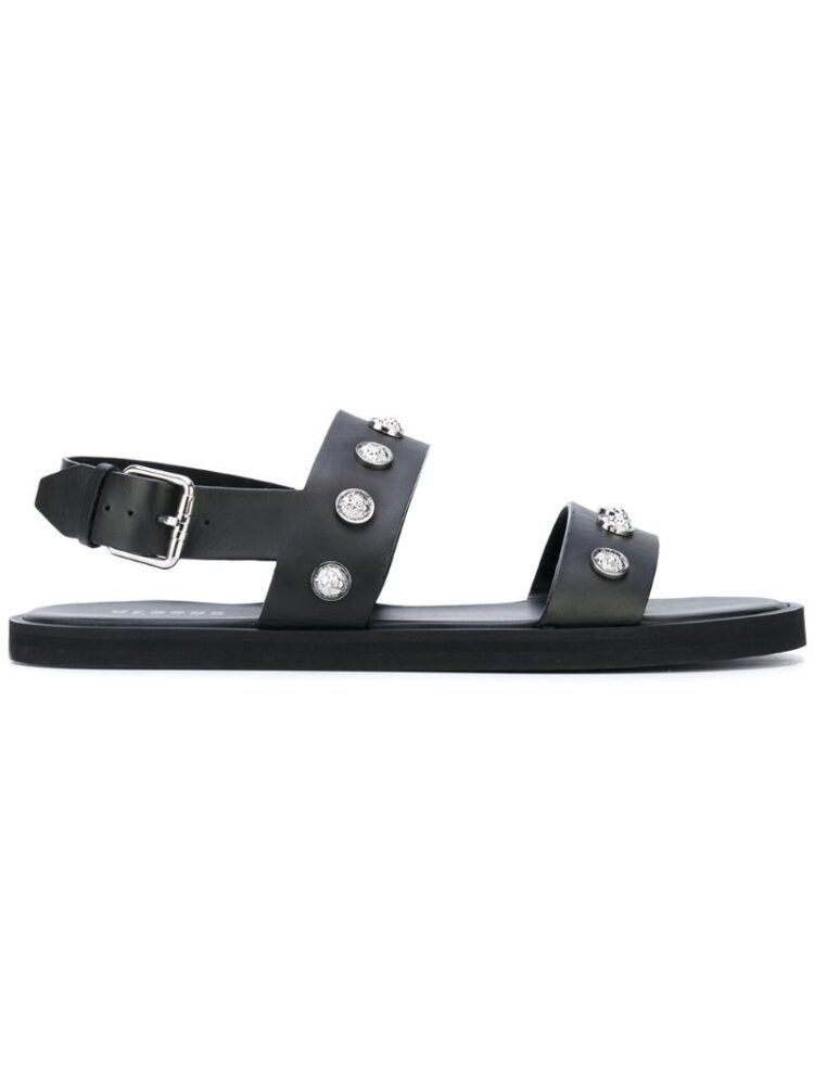 Versus Sandalen mit Kristall-Applikatio sneakers (zwart)