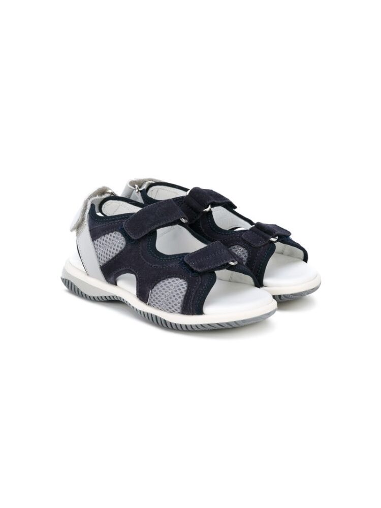 Hogan Kids Sandalen mit Klettverschlu sneakers (zwart)