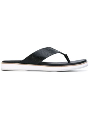 Calvin Klein Flip-Flops mit Logo-Prägung sneakers (zwart)