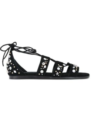 o 'Felicia' Sandal sneakers (zwart)