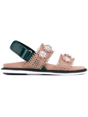 uecomma Bonnie Sandalen mit floralen Verzierung sneakers (overige kleuren)