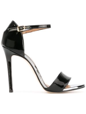 Marc Ellis Stiletto-Sandalen aus Lackled sneakers (zwart)