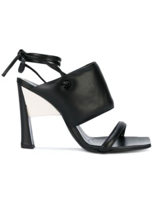 Marni Stiletto-Sandalen mit breitem Riem sneakers (zwart)