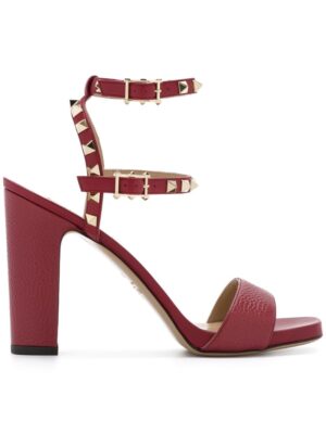 Valentino Valentino Garavani 'Rockstud' Sandal sneakers (rood)