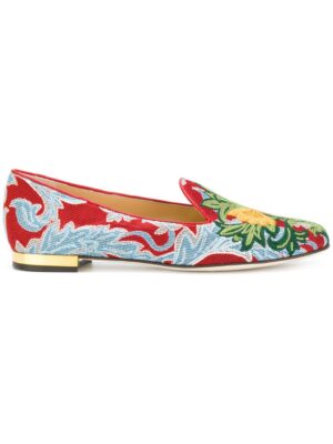 Charlotte Olympia 'Mamma Mia' Slipp sneakers (rood)