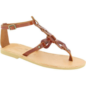 Attica Sandals GAIA CALF DK-BROWN