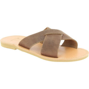 Attica Sandals ORION NUBUCK DK-BROWN