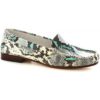 Leonardo Shoes 318 PITONE CELESTE