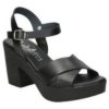 Valeria's SANDALIAS 6221 MODA JOVEN NEGRO