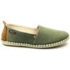 Verbenas HEREN espadrille TRAVIS. groen