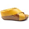 Casarini DAMES slipper 20012. geel