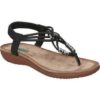 Amarpies SANDALIAS ABZ17066 MODA JOVEN NEGRO