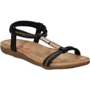 Deity SANDALIAS YKS17499 MODA JOVEN NEGRO