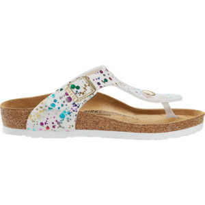 Birkenstock Gizeh Kids BS Confetti White (narrow)