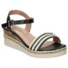 Isteria SANDALIAS 20063 MODA JOVEN NEGRO