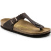 Birkenstock Gizeh cuir gras