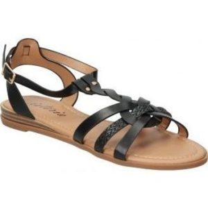 Isteria SANDALIAS 20095 MODA JOVEN NEGRO