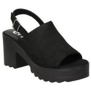 Emmshu SANDALIAS ALESAE MODA JOVEN NEGRO