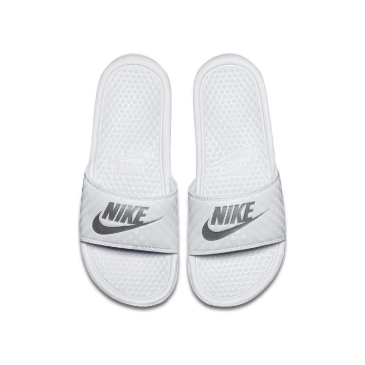 Nike Benassi Slipper voor dames - Wit