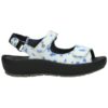 Wolky 03325 Rio - 92128 gebroken wit-blauw