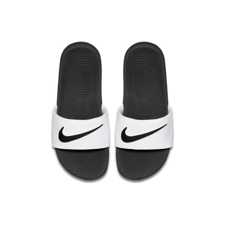 Nike Kawa Slipper kleuters/kids - Wit