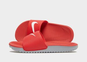 Nike Kawa Slippers Kinderen (Red/Grey)